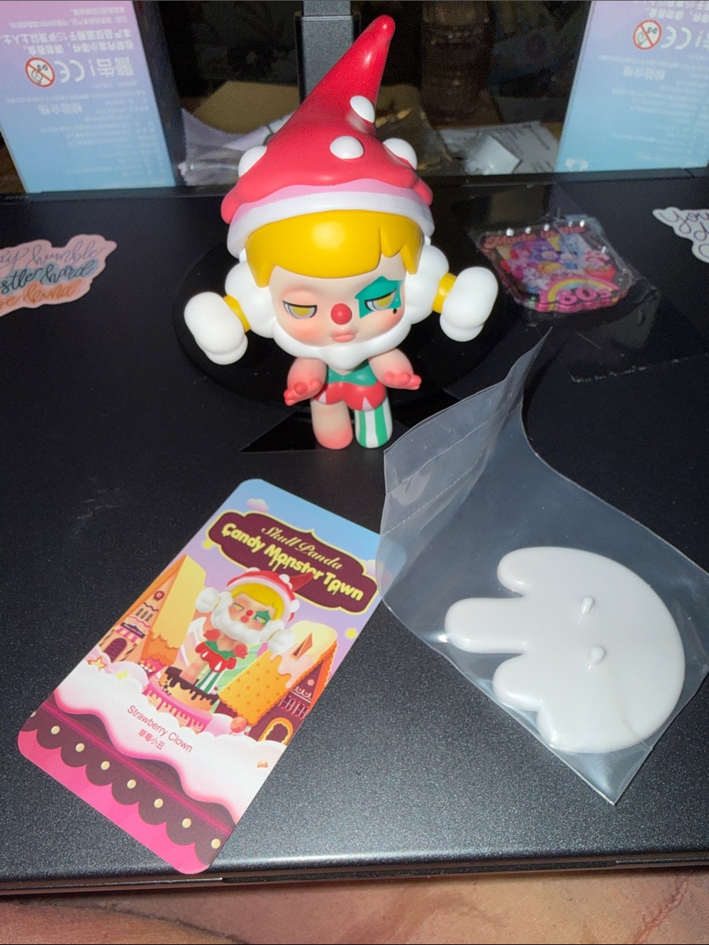 Skullpanda Candy Monster Town Strawberry Clown